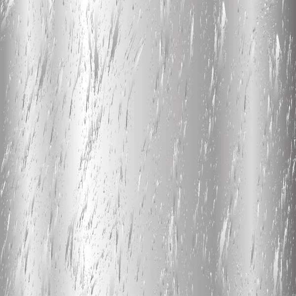 Metall Abstrakte Technologie Hintergrund Mit Polierter Gebürsteter Textur Chrom Silber — Stockvektor