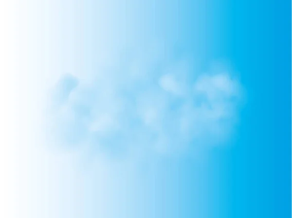 Nevoeiro Fumaça Isolado Efeito Especial Transparente Nuvens Vectoriais Brancas Neblina —  Vetores de Stock