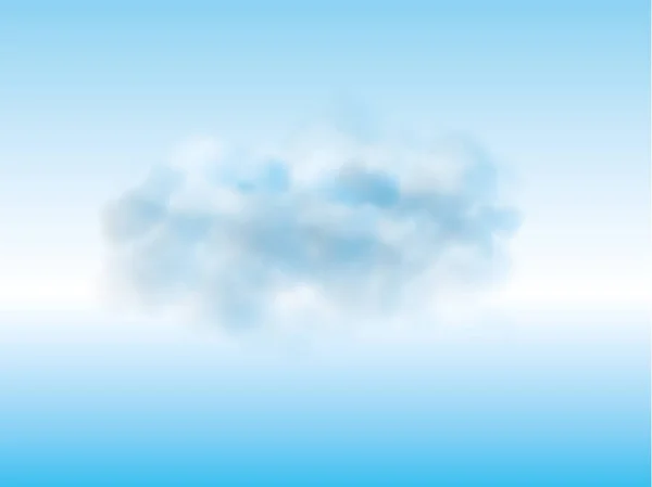 雾气或烟雾隔离透明的特殊效果 白色矢量云雾或雾气背景 矢量图解 — 图库矢量图片