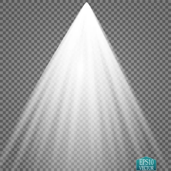 Vector Spotlights Scene Light Effects Vector Glow Light Effect — Stock Vector