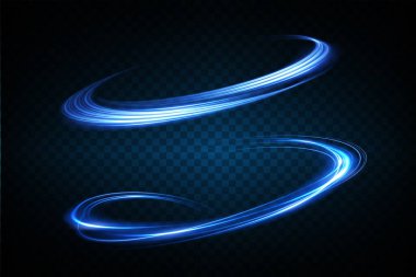 Bu tarz ve büyüleyici mavi girdap tasarımı arka plan, teknoloji temaları veya dijital sanat projeleri için mükemmeldir.