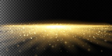 Göz kamaştırıcı altın bir ışık parıldıyor. Arkaplanda parıldıyor. Zarif tasarımlar için mükemmel..