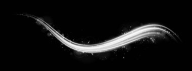 Güzelce zarif bir ışık girdabı zarif bir aksanla karanlık bir arkaplan oluşturur ve gerçekten büyüleyici bir görsel deneyim yaratır.