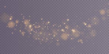 Yaratıcı projeleri çeşitli şekillerde geliştirmek için şaşırtıcı bir dizi altın parıltı ve parıltı efekti.