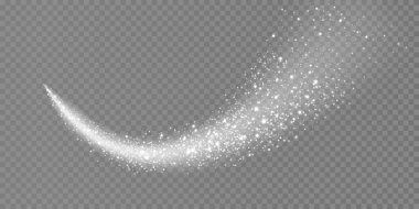 Çeşitli yaratıcı tasarım projeleri için ideal olan zarif ve güzel parıldayan toz bulutu efekti.