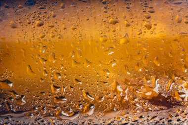 lager with bubbles close-up clipart