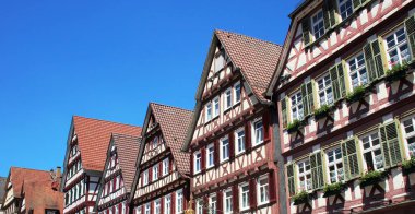 Almanya yarı ahşap evleri