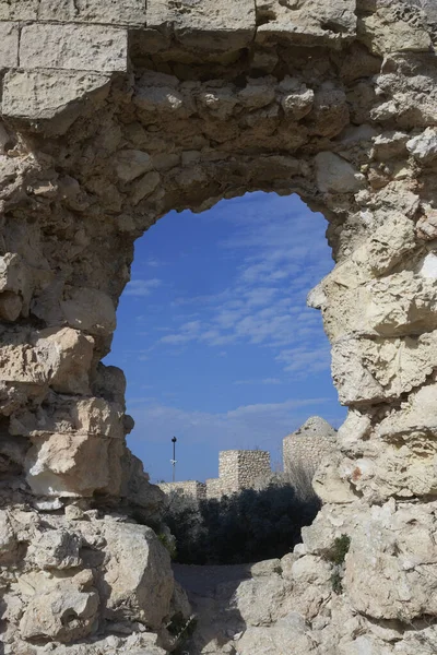 Entrée Des Ruines Fort Sainte Elie Cagliari Sardaigne Italie — Photo