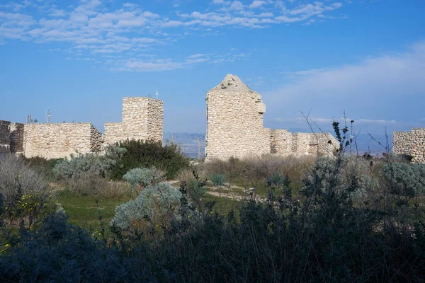 Ruïnes Van Het Fort Saint Elia Cagliari Sardinië Italië — Stockfoto