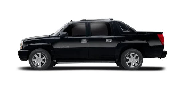 Cadillac Escalade Ext Lkw Seitenansicht Isoliert Auf Weißem Hintergrund — Stockfoto