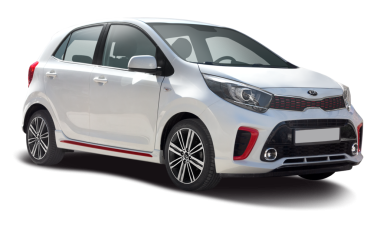 KIA Picanto GT arabası şeffaf arkaplanda izole edildi. PNG