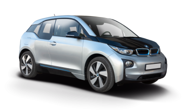 Bmw i3 elektrikli araba şeffaf arkaplanda izole edildi. PNG