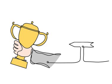 Arkaplan olarak beyaz üzerine çizgiler çizen yönlü soyut renk bardağı