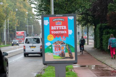 Billboard Ben & Jerry 's Amsterdam' da Hollanda 13-10-2022