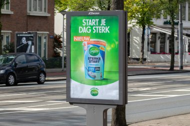 Billboard Campina Yoğurt Amsterdam 'da Hollanda 16-9-2022