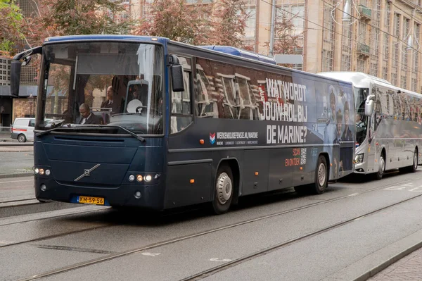 Publicité Defensie Touring Car Amsterdam Pays Bas 2022 — Photo