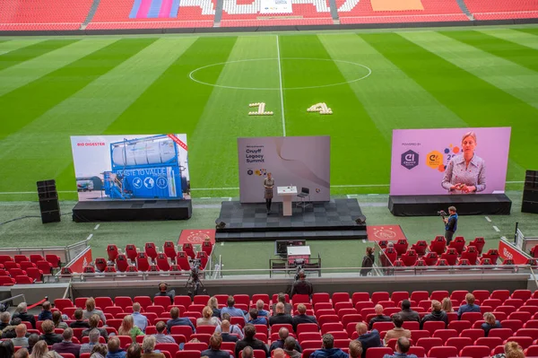 stock image The Johan Cruijff Legacy Summit In The Johan Cruijff Arena At Amsterdam The Netherlands 21-9-2022