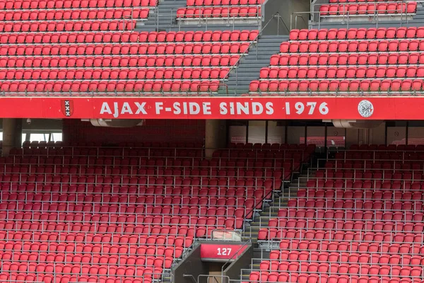 stock image Billboard F-Side At The Johan Cruijff Legacy Summit At The Johan Cruijff Statdium At Amsterdam The Netherlands 21-9-2022