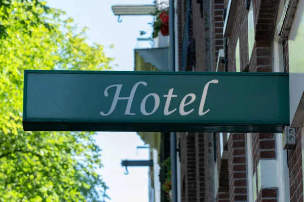Billboard Hotel Rembrandtplein Bed Breakfast Amsterdam Netherlands 2022 — Stock Photo, Image