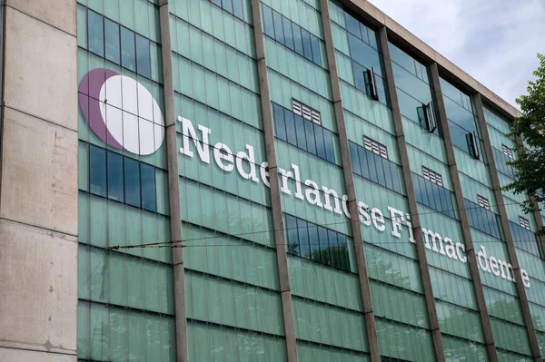 stock image Billboard Nederlandse Filmacademie At Amsterdam The Netherlands 21-6-2022