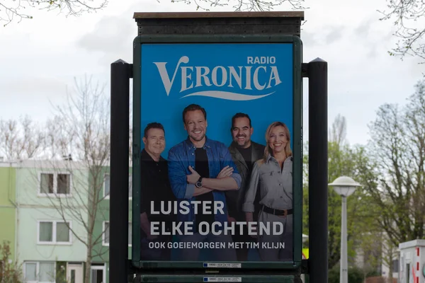 stock image Billboard Veronica Radio At Amsterdam The Netherlands 13-4-2022