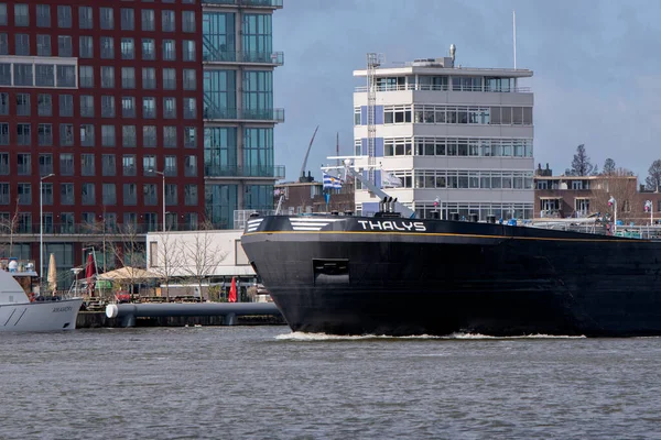 Barco Los Thalys Ámsterdam Los Países Bajos 2022 —  Fotos de Stock