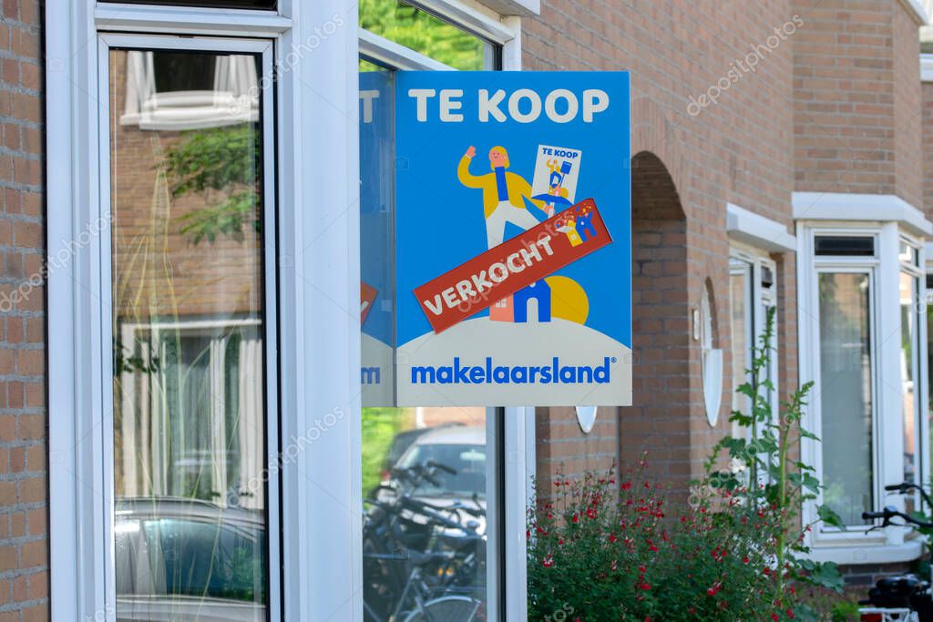 Billboard Makelaarsland At Amsterdam The Netherlands 3-6-2022