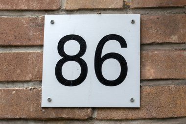 Amsterdam 'daki 86 numaralı evi kapatın Hollanda 15-9-2022