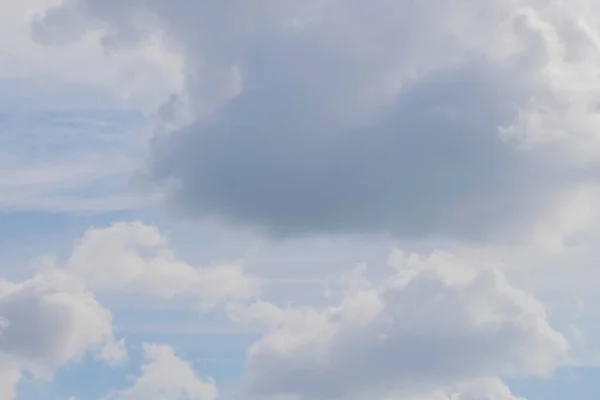 stock image Close Up Dense Clouds In The Sky At Amsterdam The Netherlands 29-9-2022