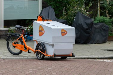 Posta Teslimatını Kapat Amsterdam 'da 28-9-2022 Hollanda