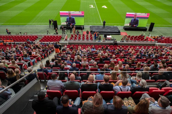 stock image David Garrido At Work At The Johan Cruijff Legacy Summit At Amsterdam The Netherlands 21-9-2022