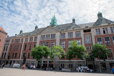 Amsterdam 'daki Euronext Binası Hollanda 28-7-2022