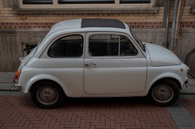 Fiat Nuova 500 Amsterdam 'da Hollanda 14-3-2022