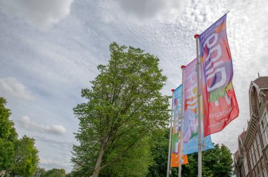Billboard Gemeente Amsterdam Gaypride Amsterdam 28-7-2022 Hollanda
