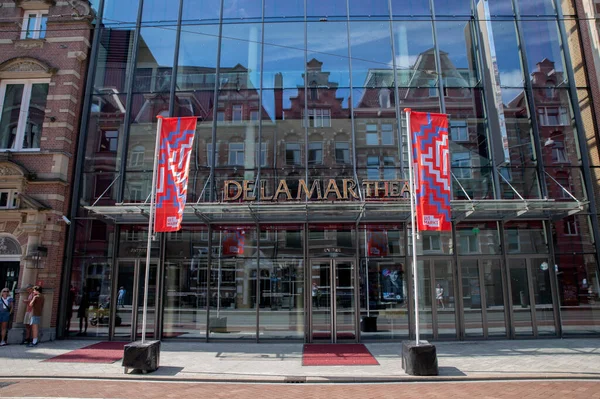 Entrée Delamar Building Amsterdam Pays Bas 2022 — Photo