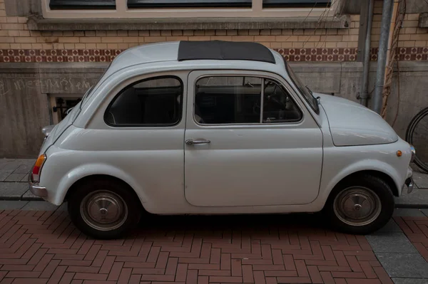 Fiat Nuova 500 Amsterdam Netherlands 2022 — Stock Photo, Image