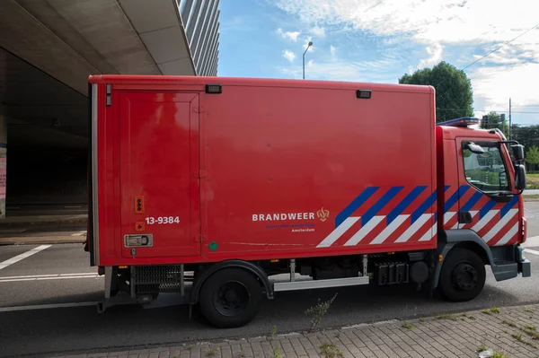 Camión Del Departamento Bomberos Diemen Países Bajos 2022 — Foto de Stock