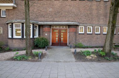 Amsterdam 'daki Groen Van Prinstererschool Hollanda 11-4-2022