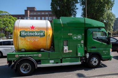 Heineken Şirketi Kamyonu Amsterdam 23-6-2022