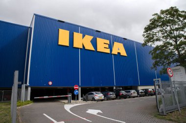 Amsterdam 'daki Ikea Binası Hollanda 9-9-2022