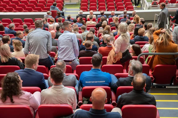 Gasten Johan Cruijff Legacy Summit Amsterdam 2022 — Stockfoto