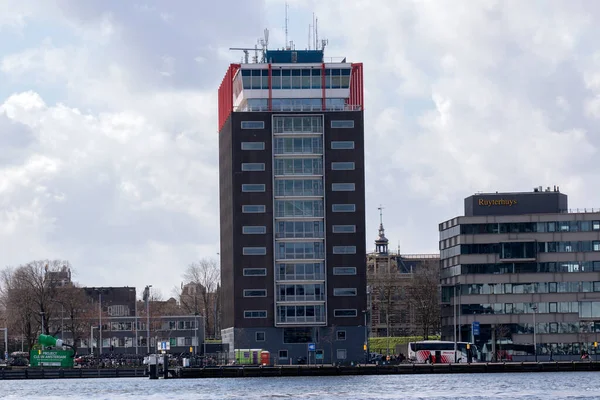 Havengebouw Gebäude Amsterdam Niederlande 2022 — Stockfoto