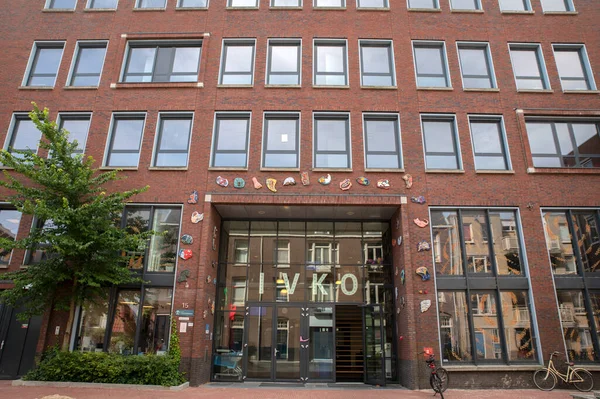 Ivko Skolbyggnad Amsterdam Nederländerna 2022 — Stockfoto