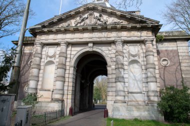 Amsterdam 'daki Muiderpoort Binası Hollanda 14-3-2022