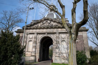 Amsterdam 'daki Muiderpoort Binası Hollanda 14-3-2022
