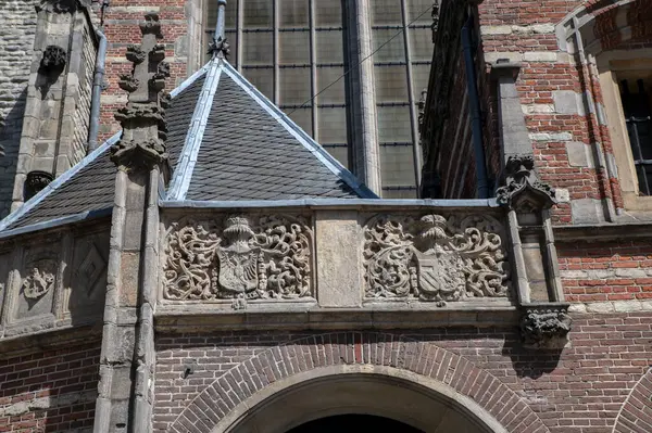 アムステルダムの装飾アウドケルク教会 オランダ11 2022 — ストック写真