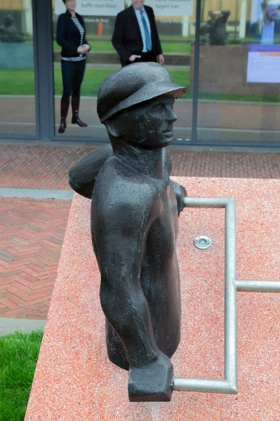 Statue Ambachten Gieterij Den Helder Netherlands 2019 — Stock Photo, Image