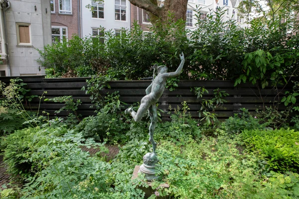 Estatua Museo Huis Marsella Ámsterdam Países Bajos 2022 — Foto de Stock