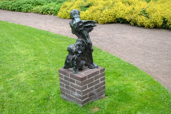 Statua Soldaat Amstelveen Holandia 2022 — Zdjęcie stockowe