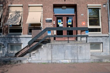 Amsterdam 'daki UVA Üniversite Binası Hollanda 23-6-2022